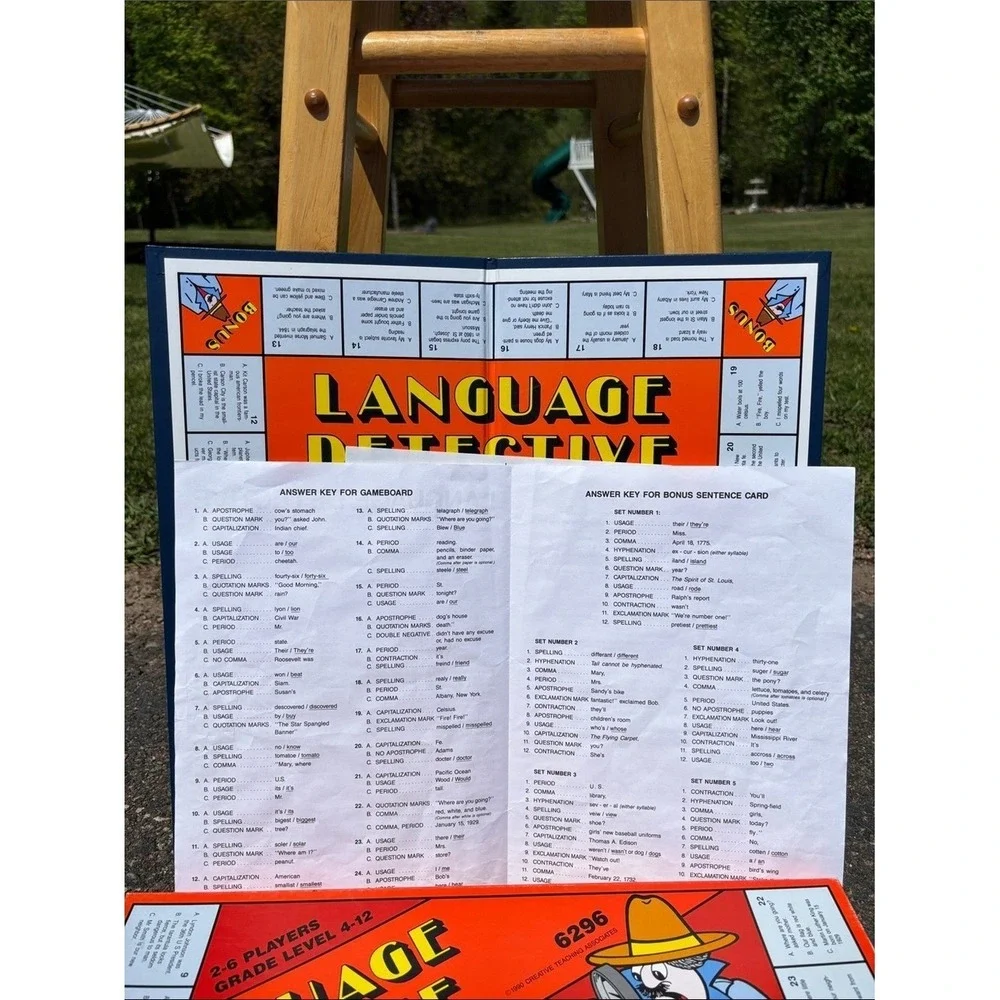 Language Detective‎ Board Game